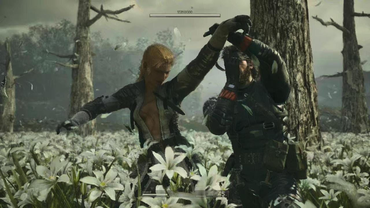 METAL GEAR SOLID Δ: SNAKE EATER - The Boss - No Damage - CQC Only - Extreme 