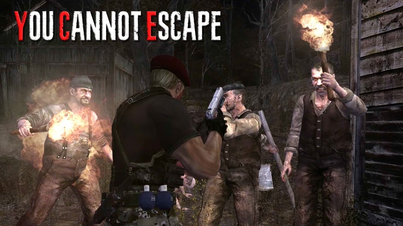 ألعب بشخصية كراوزر في مود You Cannot Escape – رعب RE4 الأصلية بأسلوبي!