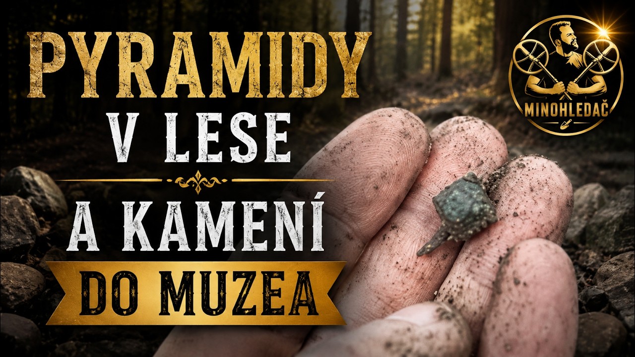 Minohledačské hlášení: Pyramidy v lese a soubor kamenných nálezů do muzea