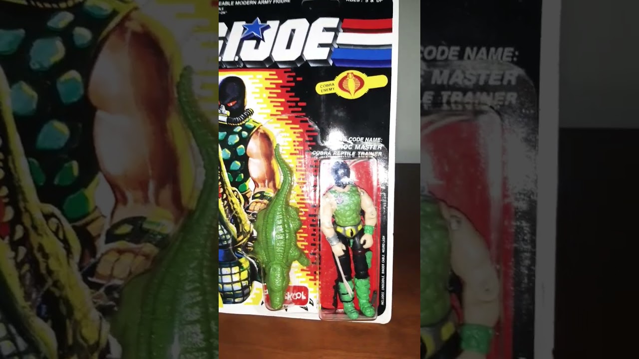 Croc Master, G.I. Joe (cobra enemy), MOC - Funskool