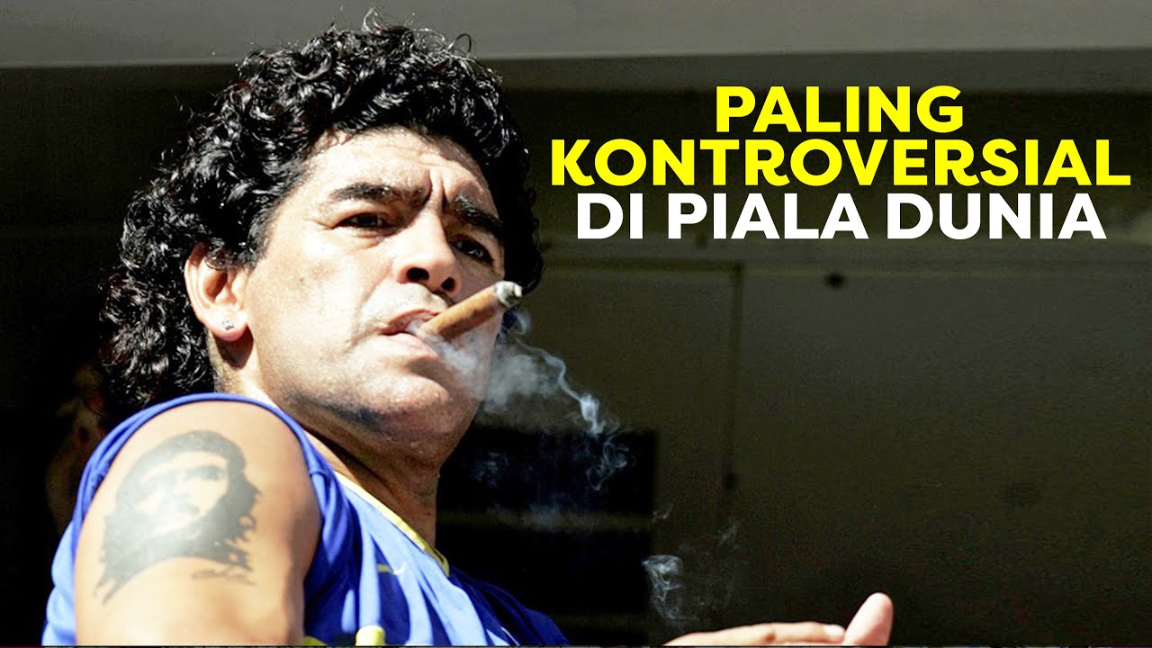 SYULIT DILUPAKAN!! 5 MOMEN PALING KONTROVERSIAL SEPANJANG SEJARAH PIALA DUNIA