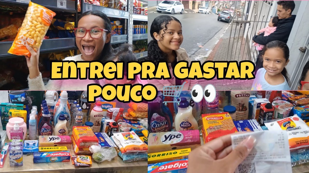 COMPRAS DO MÊS DE JANEIRO | QUANTO GASTAMOS ?