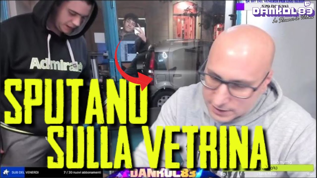 SPUTANO SULLA VETRINA DI DANKOL!