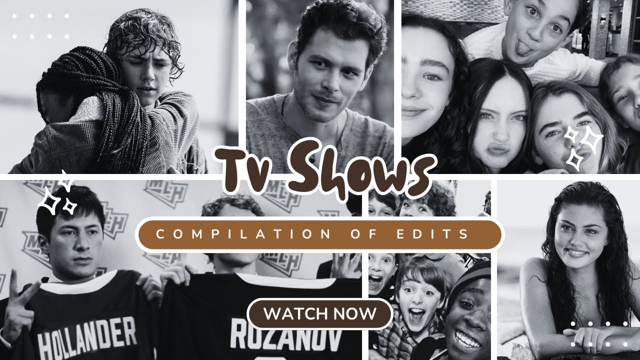 TV SHOWS EDITS that cure my depression ❤︎ ིྀ