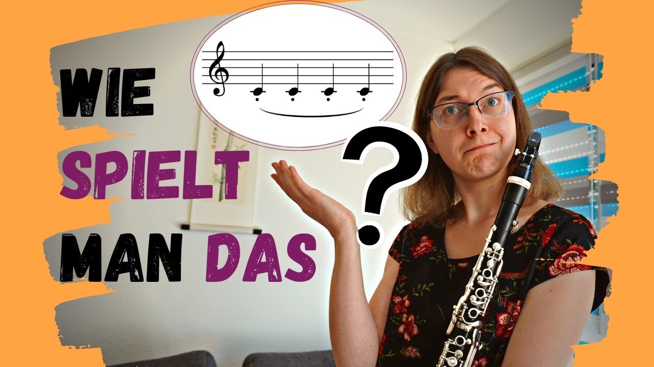 Portato - staccato und legato gleichzeitig | Online Klarinette Lernen