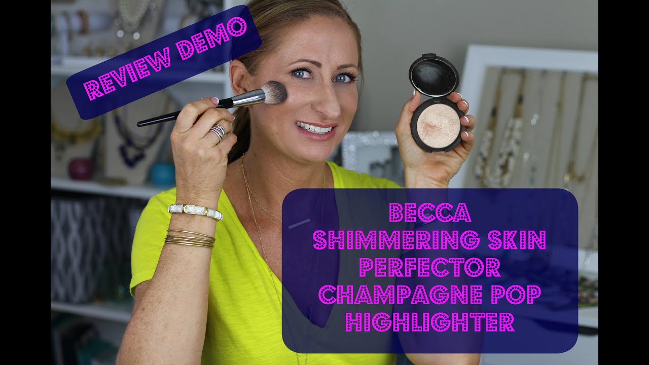 Review | Demo | Becca | Shimmering Skin Perfector | Champagne Pop Highlighter | LisaSz09