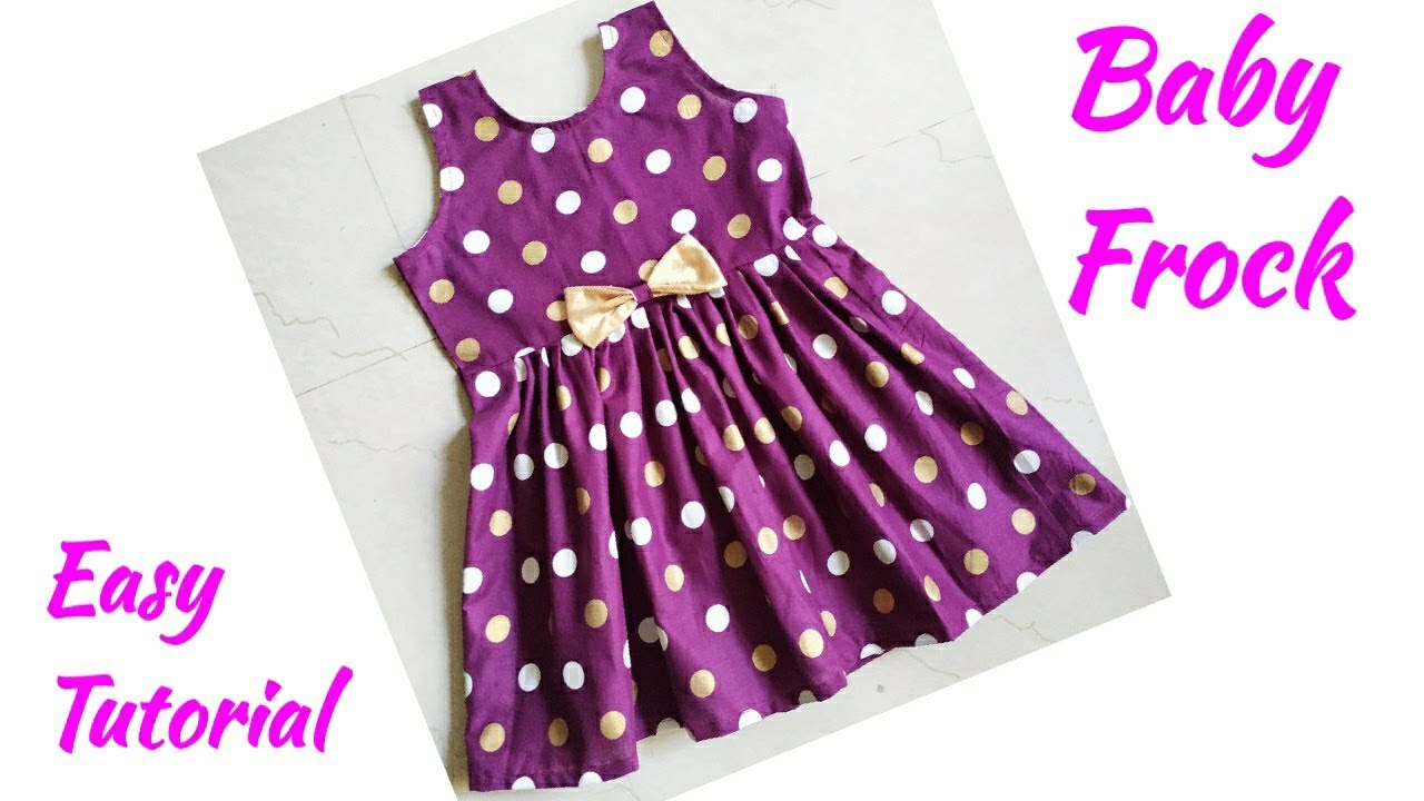 Baby Frock Cutting And stitching | Baby Frock Designs