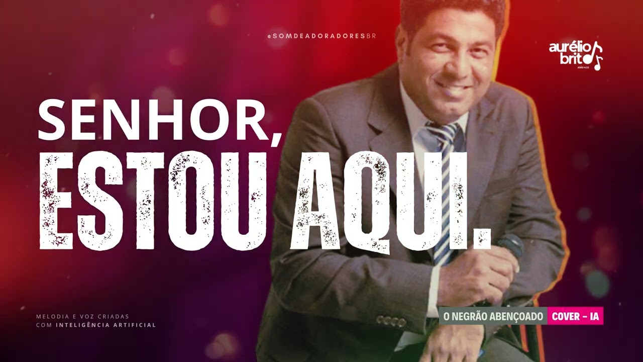 Senhor, Estou Aqui 🙏 | Um Hino de Entrega e Adoração | Som de Adoradores