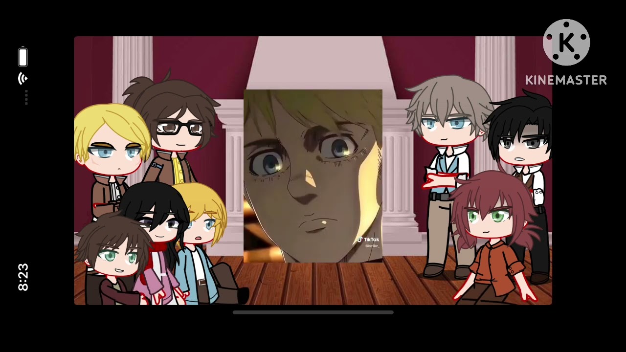 Past AOT(No regretsOVA/S1EP1) react to the future (1/?)