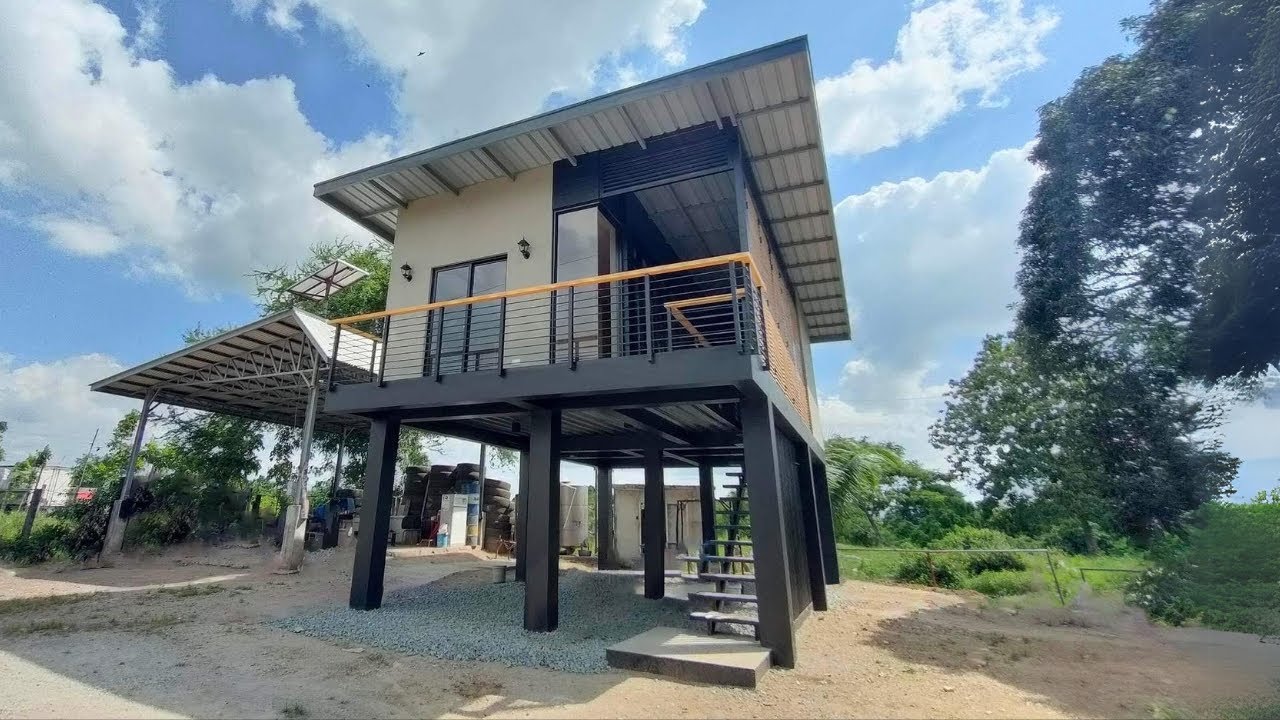 The Francisco House | A Modern Bahay-Kubo l Designed and Built by Minimalist Architects PH