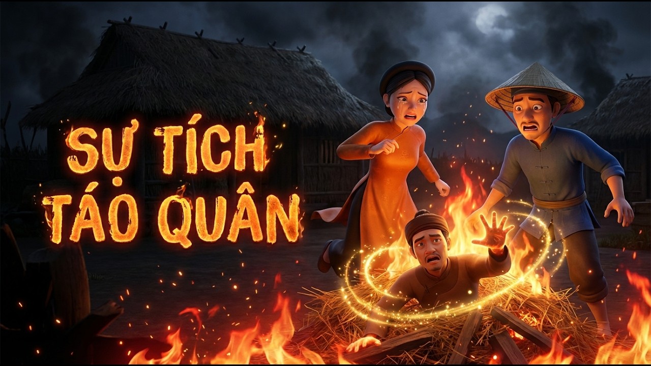 SỰ TÍCH TÁO QUÂN – CÂU CHUYỆN CẢM ĐỘNG VỀ TÌNH NGHĨA | Nghe Truyện Cổ Tích Việt Nam