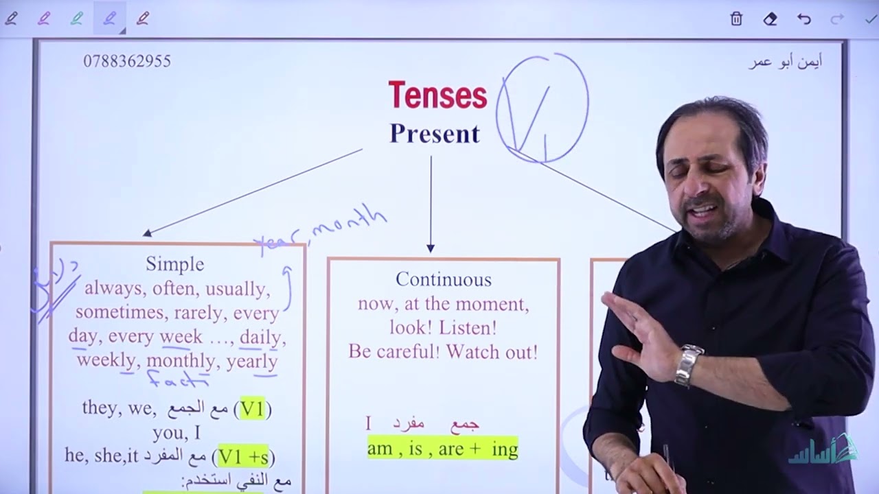 إنجليزي - الحصة 1 || #مكثف_2005 مع أ. أيمن أبو عمر
