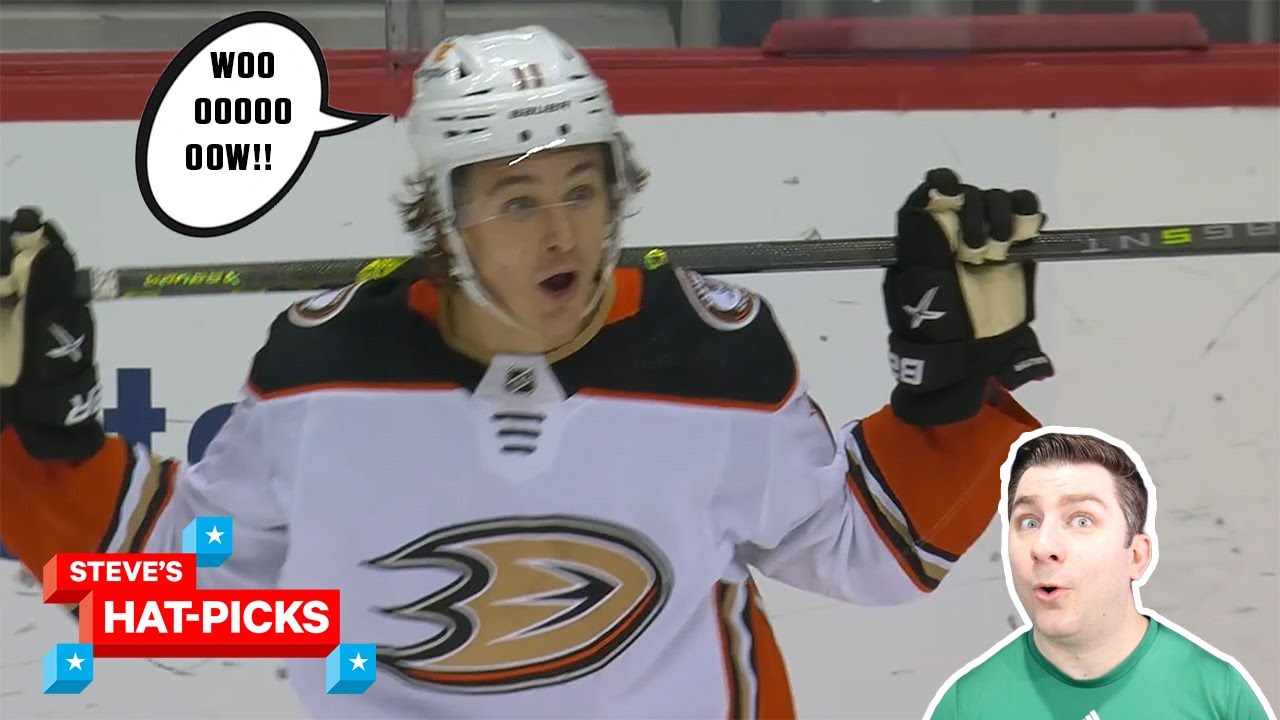 NHL Plays Of The Week: WHAT MADE TREVOR ZEGRAS MAKE THIS FACE!? | Steve's Hat-Picks