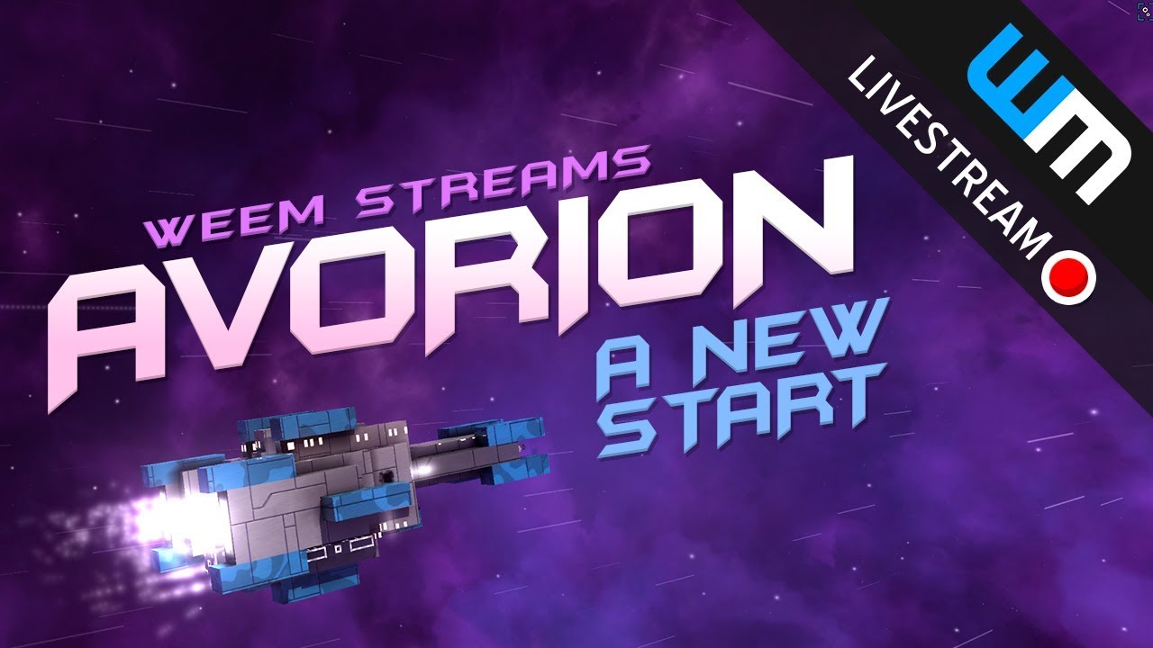 Livestream: Avorion - A New Start