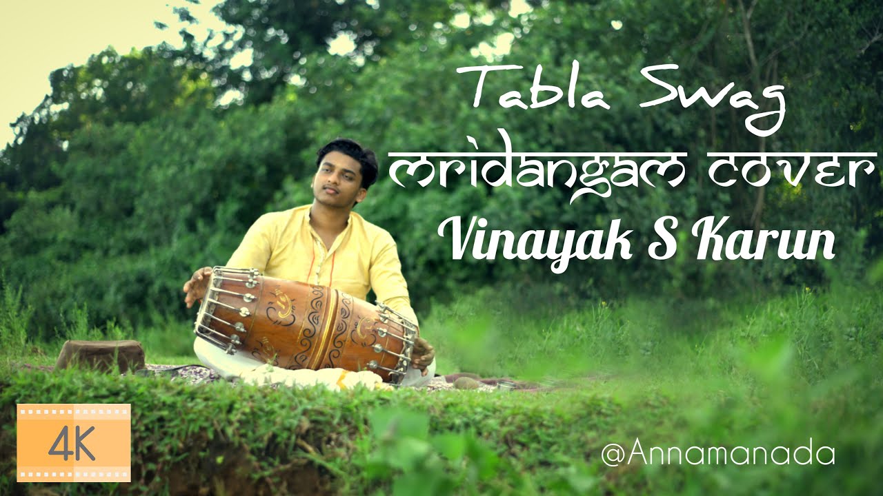 Jomy George's Tabla Swag | Mridangam Cover by Vinayak S Karun | 4K