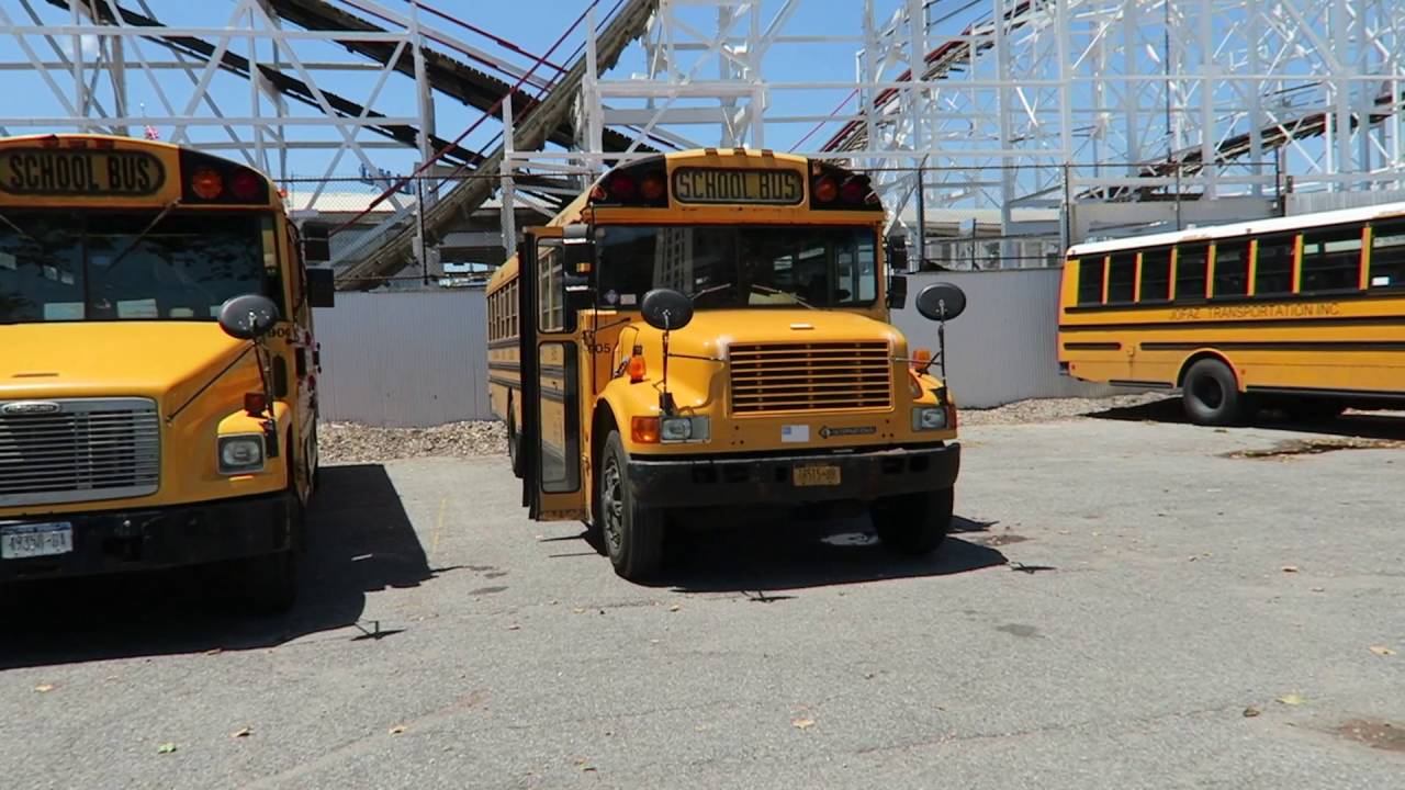 School Bus Field Trip From Brooklyn To Manhattan