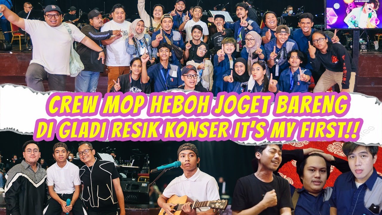 LANJUT NYOO! CREW MOP SEMANGATIN BETRAND DI GLADI RESIK | BEHIND THE MOP
