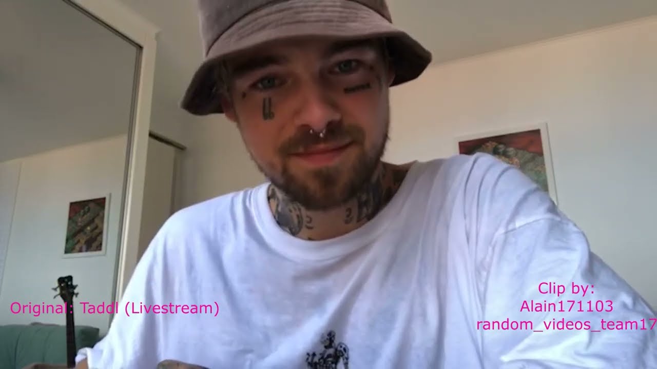 Taddl macht Live Music auf Twitch