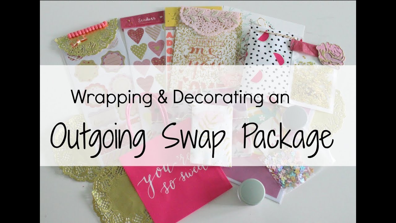 Wrapping and Decorating an Outgoing Swap #2 | Snail Mail Videos