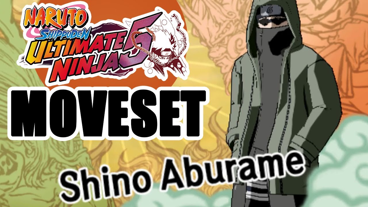 Naruto Ultimate Ninja 5 (PS2) - Shino Moveset