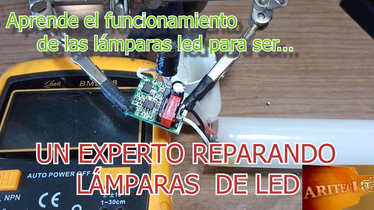 REPARACION y CHEQUEO DE TUBO LED #calefacción #reparación  #ideas #electricidad #como #electronica