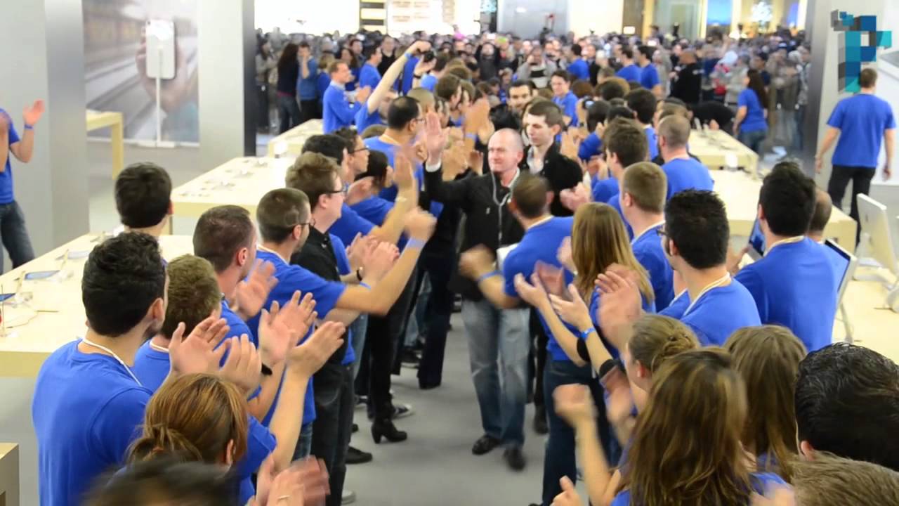 Ouverture du Apple Store Lyon Confluence