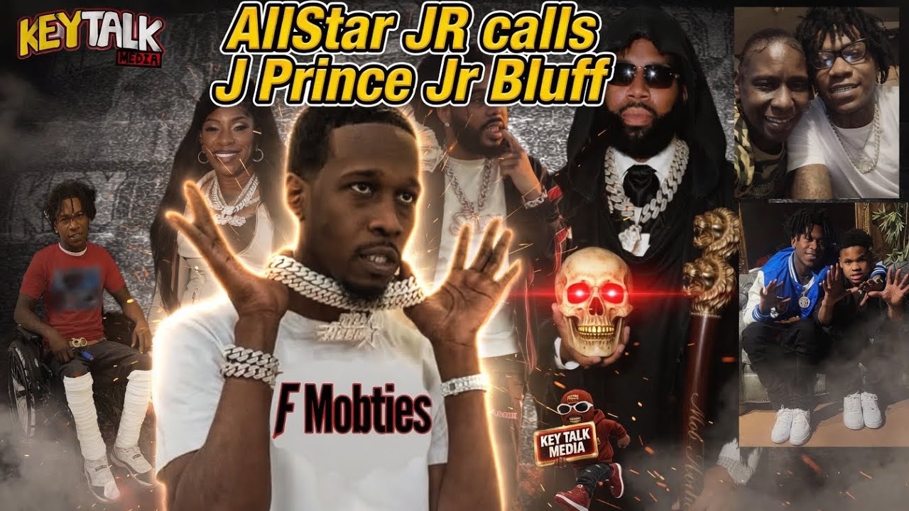 ALLSTAR JR SAYS HE'S ABOUT TO SHOW THE WORLD HOW SOFT J PRINCE JR  MOBTIES IS! SHIESTY CRASH DUMMIES