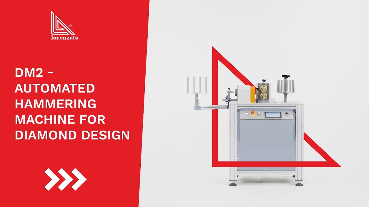 DM2 - Automated hammering machine for diamond design | Lorenzato