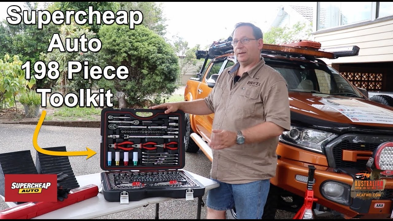 Supercheap Auto ToolPro - 198 Piece Tool Kit