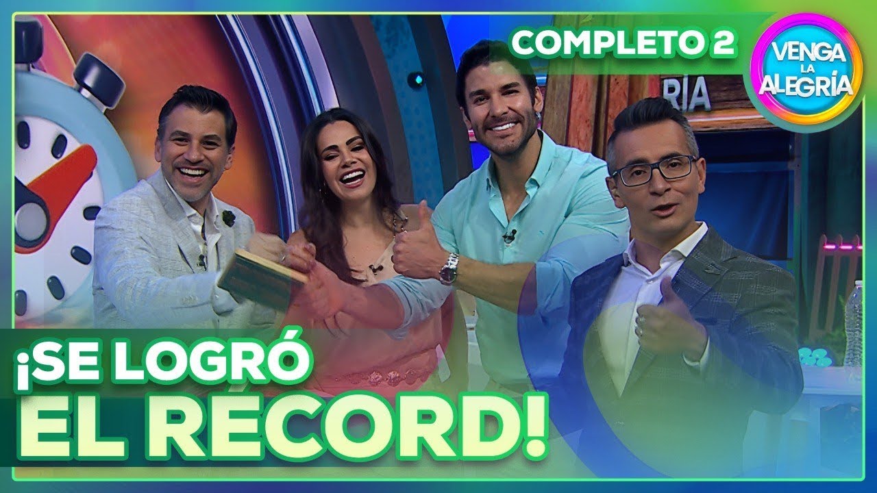 Venga la Alegr&iacute;a | Programa Completo P2 7 octubre 2025 | &iexcl;Ahora s&iacute; se cumpli&oacute; el r&eacute;cord!🤩