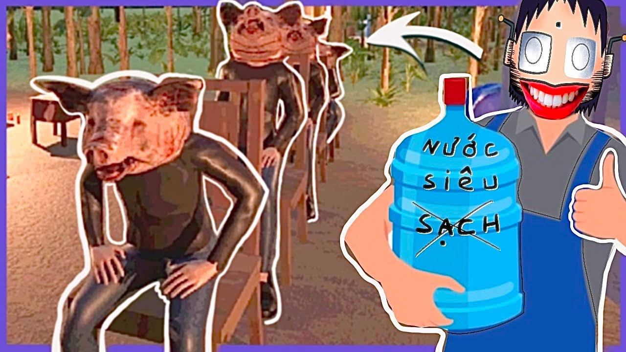 Tôi Giao Nước Suối Cho Hội Đầu Heo - Water Delivery
