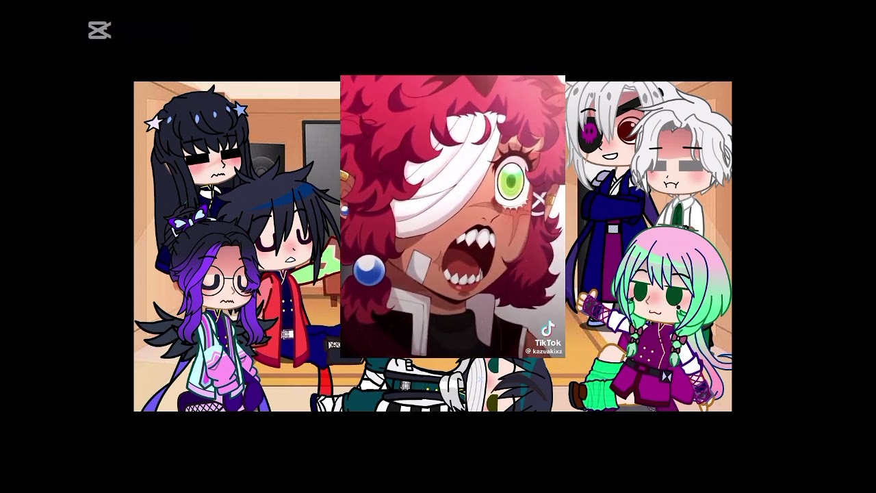 los pilares reacionan a tn es OC de kimetshu ( gacha nox )