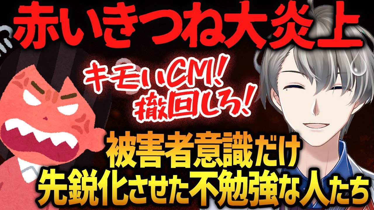 【赤いきつね問題】教養の差…CMにキレるフェミニストの思考を言語化するかなえ先生【かなえ先生切り抜き】Vtuber