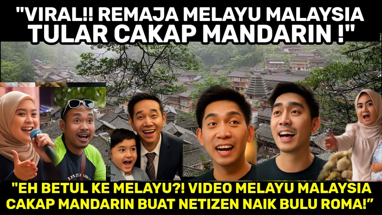 “TERKEJUT! Orang Melayu Malaysia Cakap Mandarin LANCAR Gila! Negara Luar Bingung!”