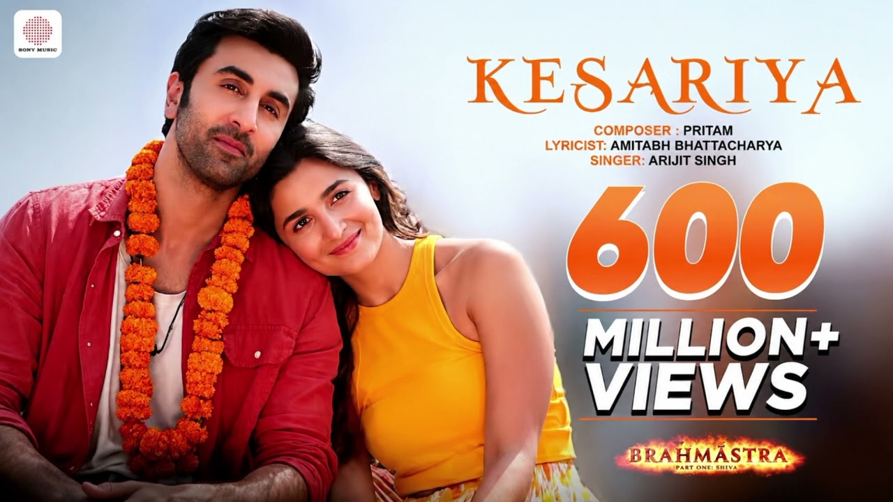 ✨ Kesariya Full Song | Arijit Singh | Brahmāstra | 4K Music Video 💖