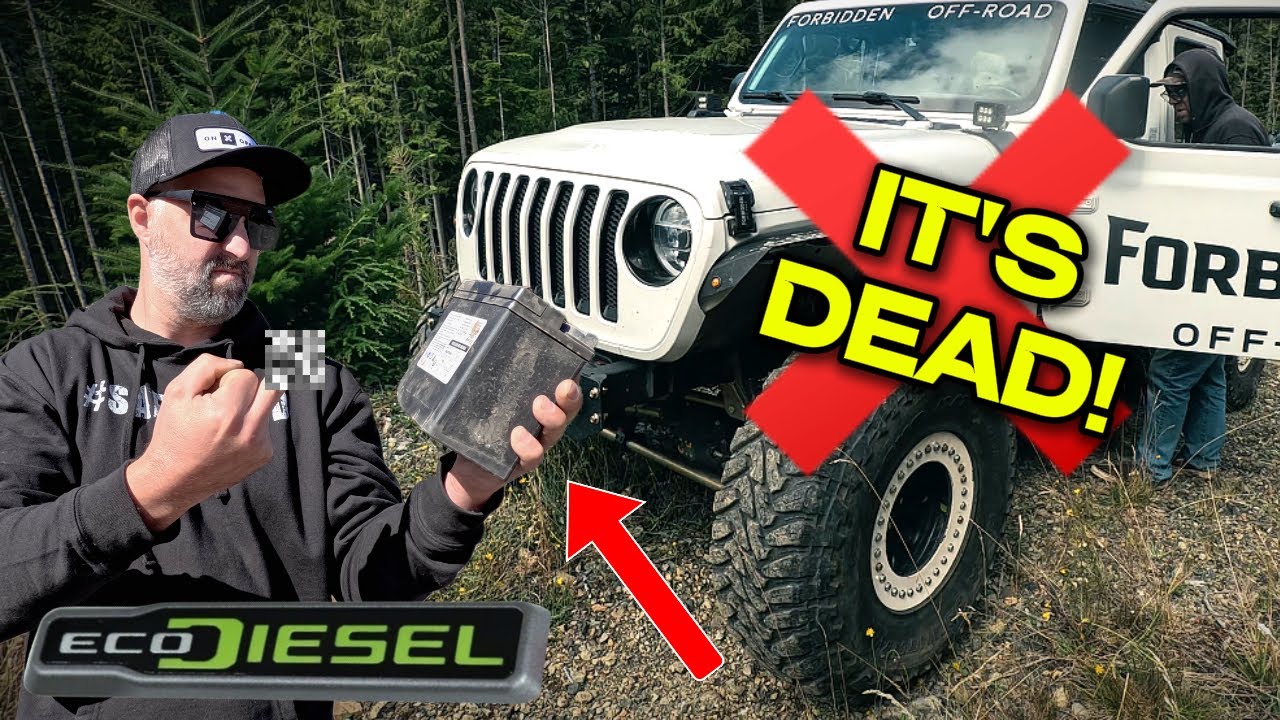 Trail Side Aux Battery Delete On An Ecodiesel Wrangler