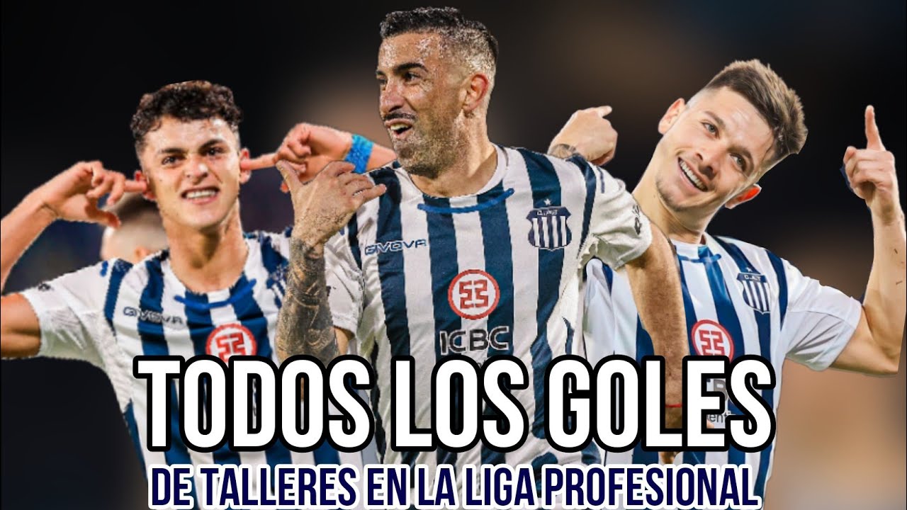 TODOS LOS GOLES DE TALLERES EN LA LPF 2023