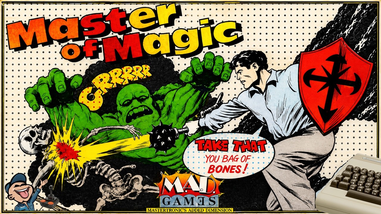 MASTER OF MAGIC – Commodore 64 (1985) | Dungeon Adventure with Rob Hubbard's Iconic Soundtrack