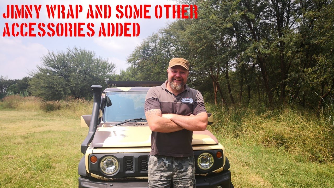 Jimny Wrap and some other accessories added