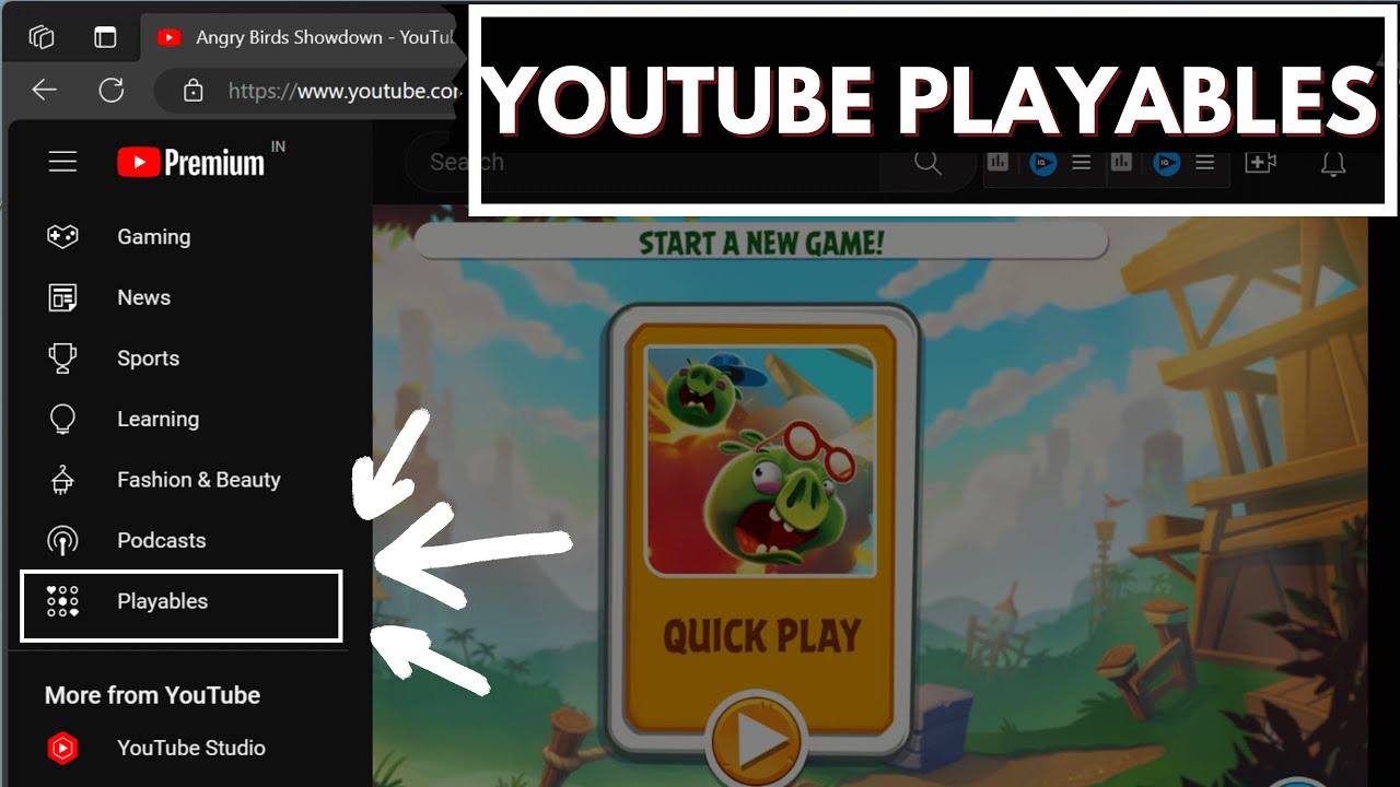 How to Get YouTube Playables and Play Games on YouTube (Premium)