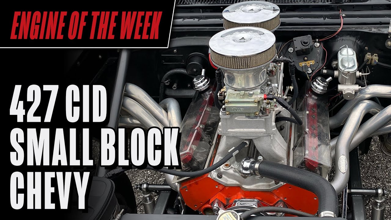 427 cid Small Block Chevy Engine