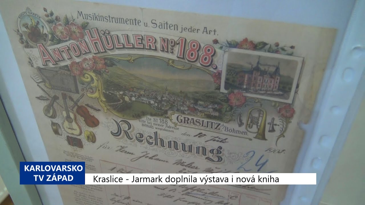 Kraslice: Jarmark doplnila výstava i nová kniha (TV Západ)