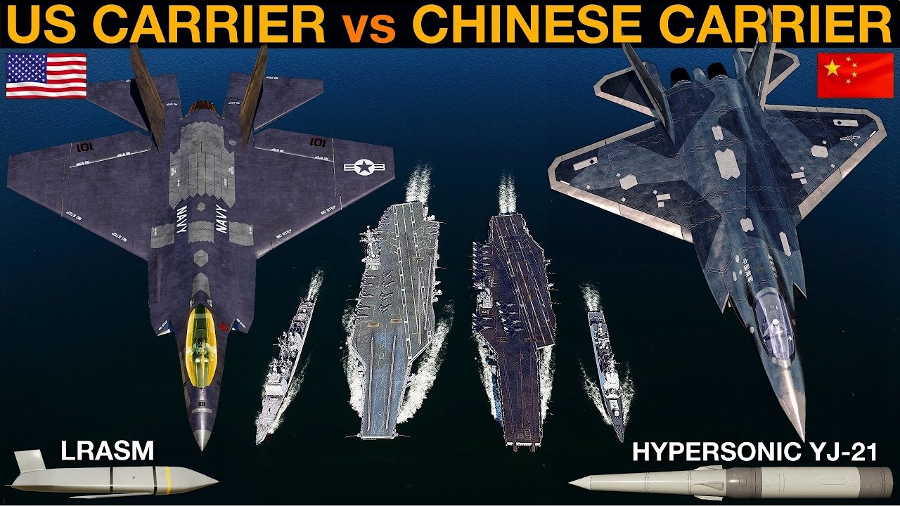 RE-MATCH 2026 US Carrier Group vs 2026 Chinese Carrier Group (Naval Battle 114) | DCS
