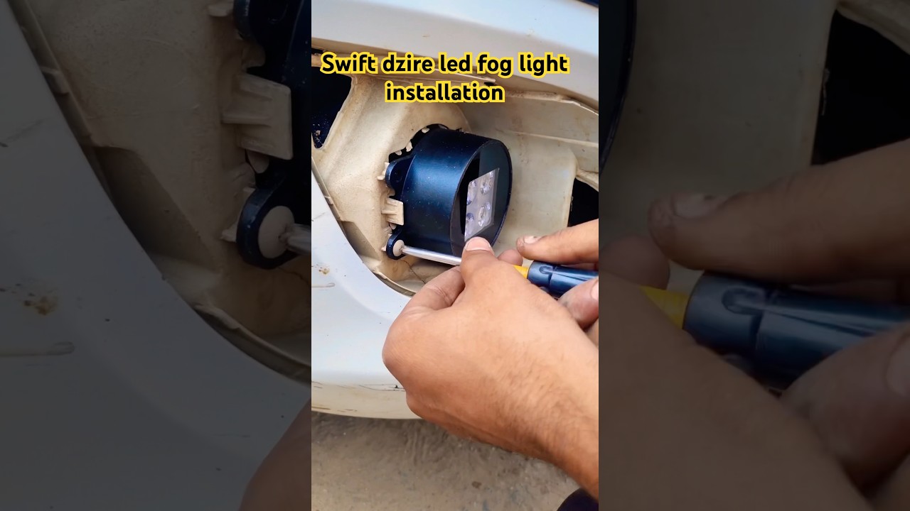 Swift Dzire Fog Light Installation: A Step-by-Step Guide