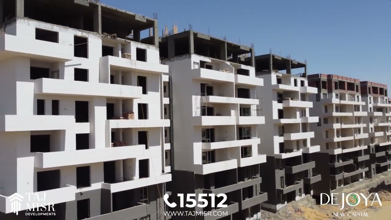 Dejoya 3 Construction Update by Taj Misr Developments - October 2025