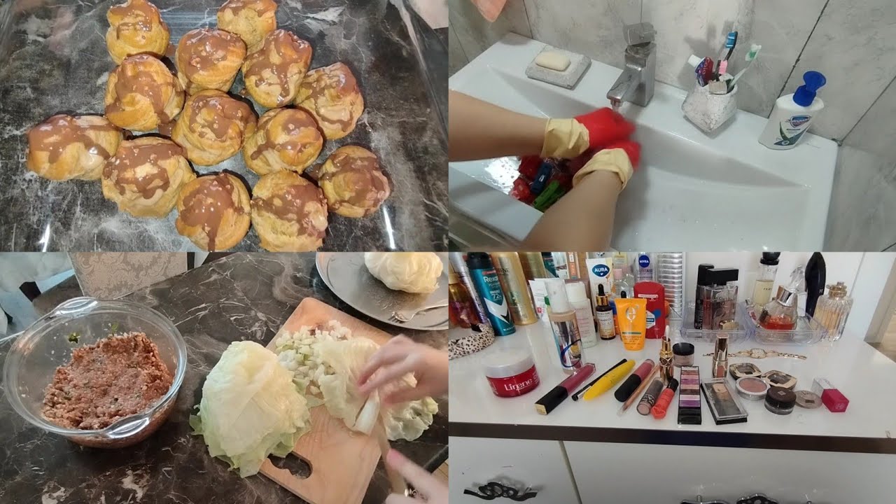 Влог/Домашние ЭКЛЕРЫ/МОЯ КОСМЕТИКА/ОДИН ДЕНЬ ИЗ МОЕЙ ЖИЗНИ 💥
