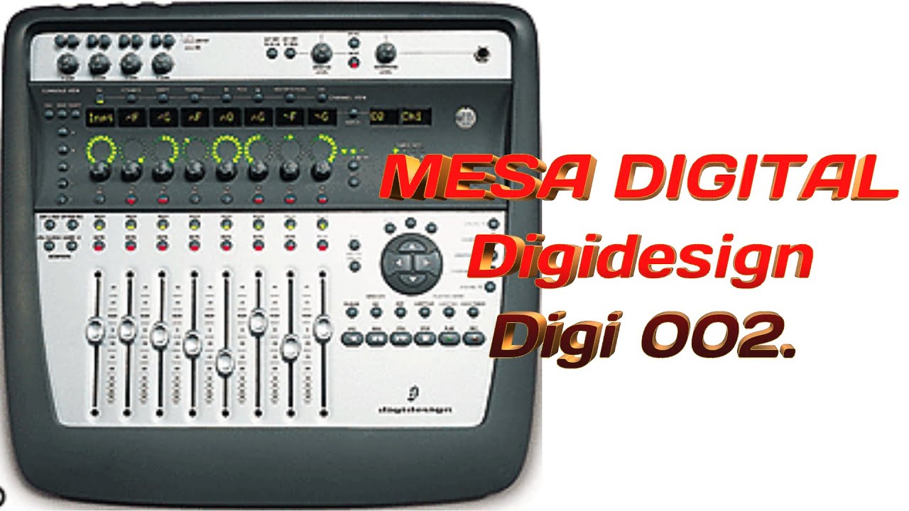 Interface de áudio Multipista- Mesa de Som Digital, Digidesign Digi 002.
