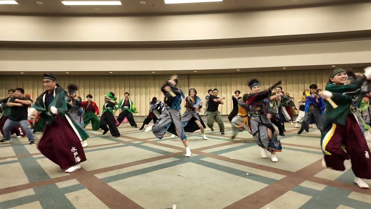 水戸藩YOSAKOI連「大団円」（茨城県水戸市大子市守谷市）／福島YOSAKOI乱舞2024  メイン会場【4K60p】