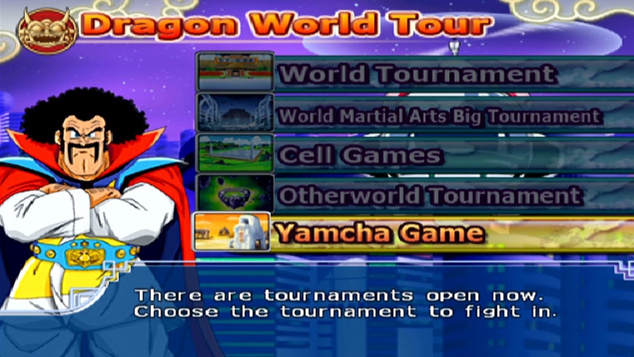 Dragonball Z Budokai Tenkaichi 3 Dragon World Tour - Yamcha Game