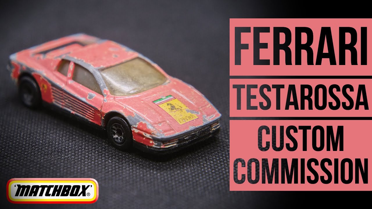 MATCHBOX custom: MB172 Ferrari Testarossa